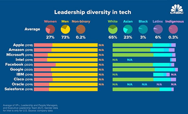 Leadership Diversity in Tech